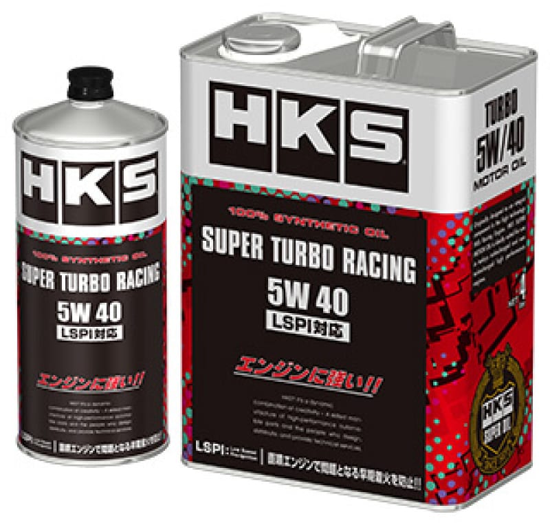 HKS — HKS SUPER RACING OIL 0W-40 4L