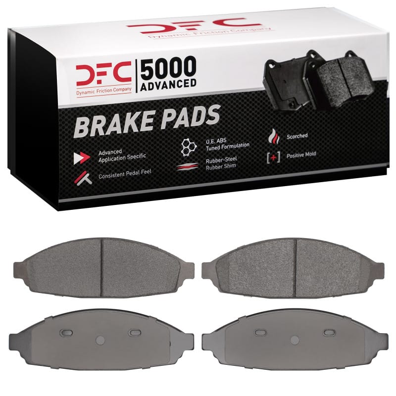 DFC — DFC 03-11 Ford Crown Victoria Front 5000 Advanced Semi Metallic Brake Pads
DFC Brake Pad Set