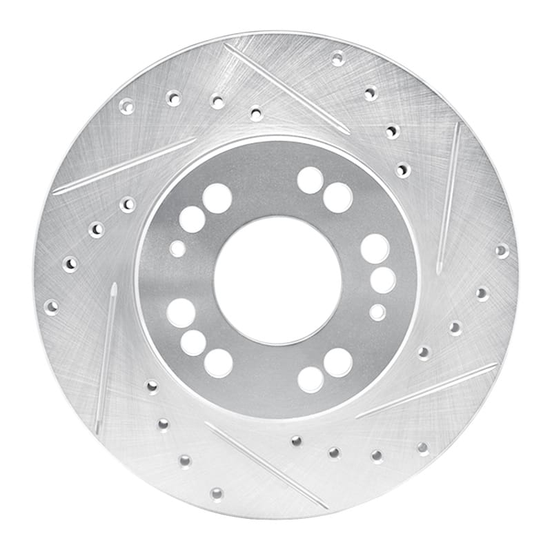 R1 Concepts — R1 91-04 Dodge STEALTH Front Right Drilled & Slotted Silver Brake Rotor
R1 Brake Rotor Drill