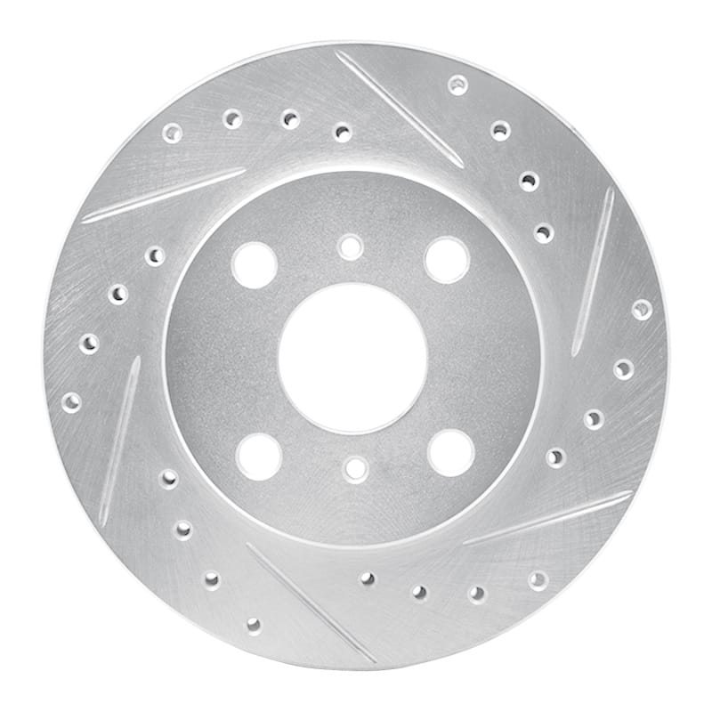 R1 Concepts — R1 86-89 Toyota Celica Front Right Drilled & Slotted Silver Brake Rotor
R1 Brake Rotor Drill