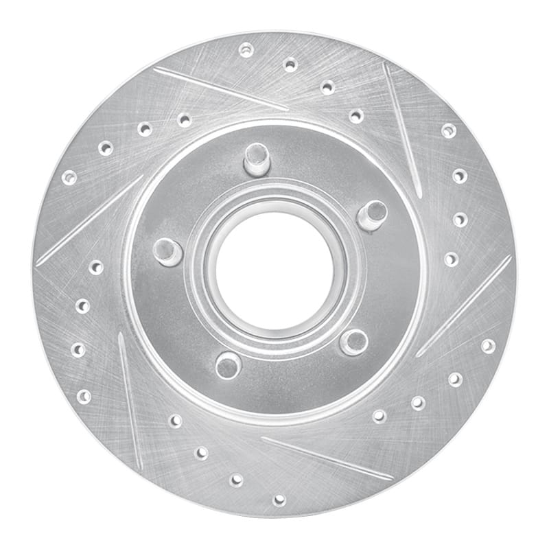 R1 Concepts — R1 93-94 Ford Explorer Front Right Drilled & Slotted Silver Brake Rotor
R1 Brake Rotor Drill