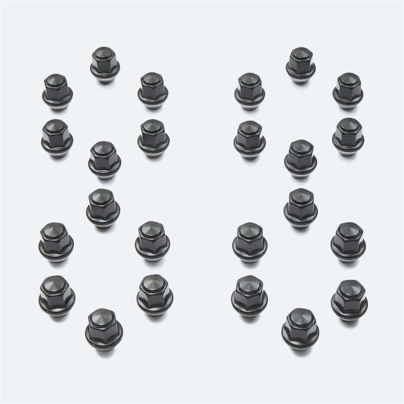Ford Racing — Ford Racing M12 x 1.5 Black Lug Nut - Set of 24
Wheel Lug Nut