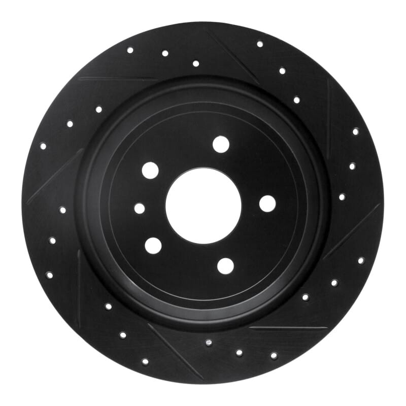 R1 Concepts — R1 13-20 Ford Escape Rear Right Drilled & Slotted Black Brake Rotor
R1 Brake Rotor Drill