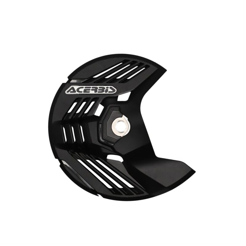 Acerbis — Acerbis 21+ Fantic/ Kawasaki/ 17+ Honda/ 2024 Sherco/ 04+ Yamaha Disc Cover- Linear J - Black