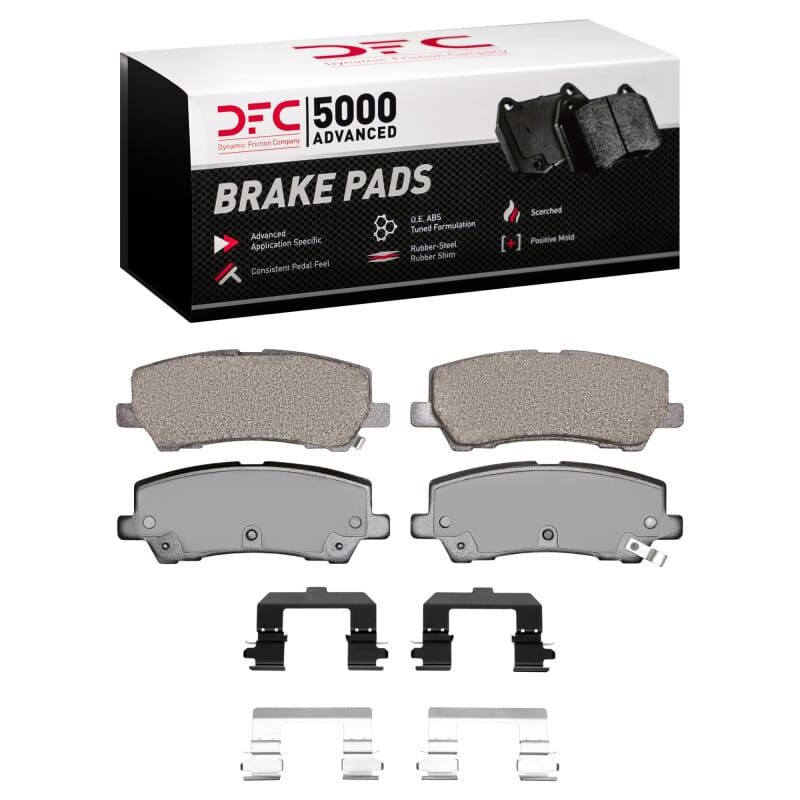 DFC — DFC 15-21 Ford Mustang Rear 5000 Advanced Ceramic Brake Pads and Hardware Kit
DFC Brake Pad Set