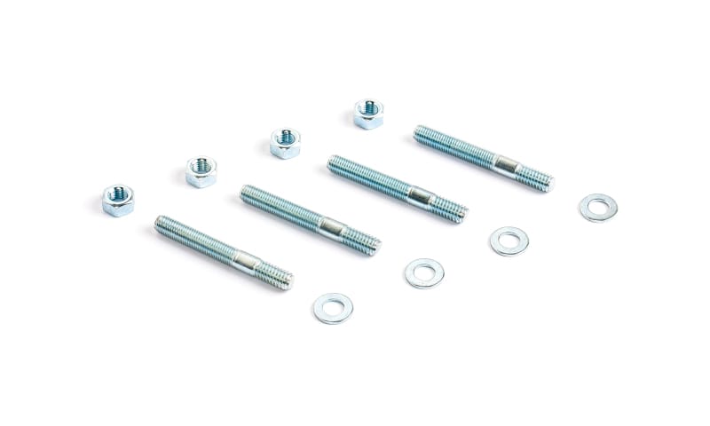 Cometic Gasket — Cometic Carburetor Studs 2 1/2in Zinc Plated - Set of 4 With Washers and Nuts
Carburetor Studs