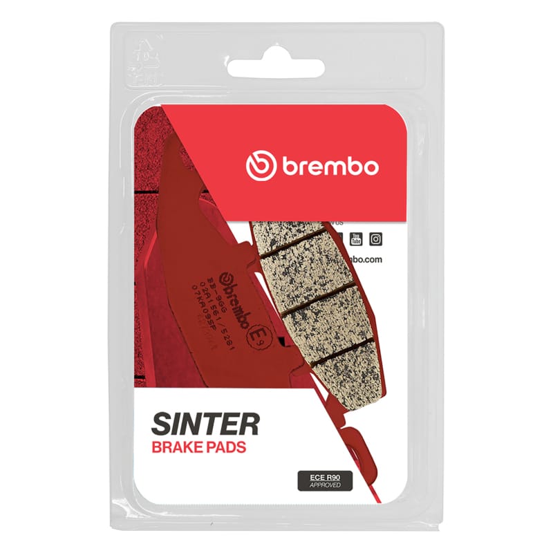 Brembo OE Powersports — Brembo OE 87-87 Kawasaki GPZ R 400cc Brake Pad - Rear