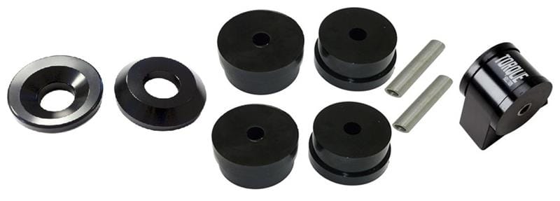 Torque Solution — Torque Solution Side/Rear Mount Inserts & Billet Front Engine Mount Combo: Mitsubishi Evo X 08-14