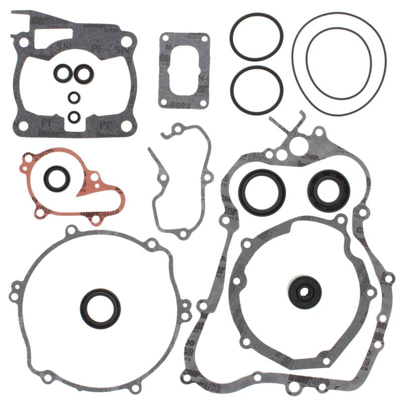 Vertex Pistons — Vertex Gaskets 94-97 Yamaha YZ125 Complete Gasket Kit w/ Oil Seals