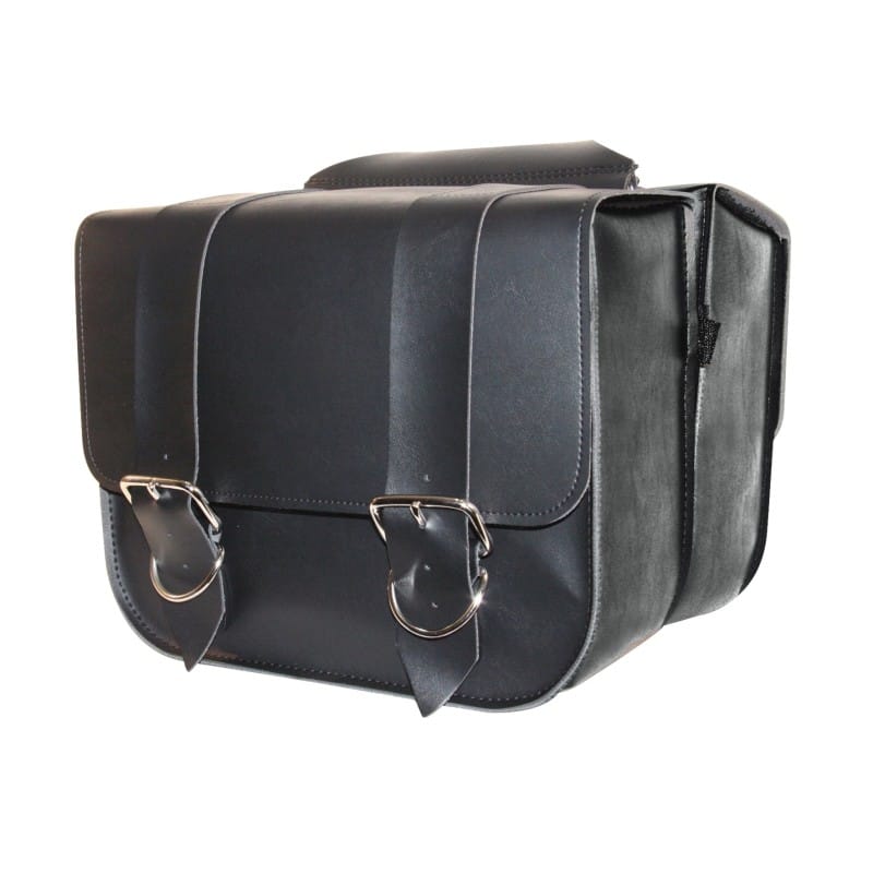 Willie & Max — Willie & Max Universal Standard Touring Saddlebags (14 in L x 13 in W x 5.5 in H) - Black