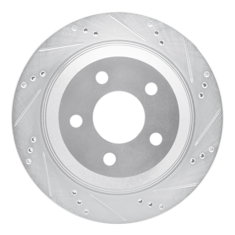 R1 Concepts — R1 98-02 Chevrolet Camaro Rear Right Drilled & Slotted Silver Brake Rotor
R1 Brake Rotor Drill