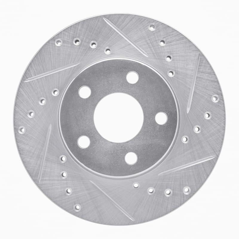 R1 Concepts — R1 90-05 Buick Skylark Front Right Drilled & Slotted Silver Brake Rotor
R1 Brake Rotor Drill