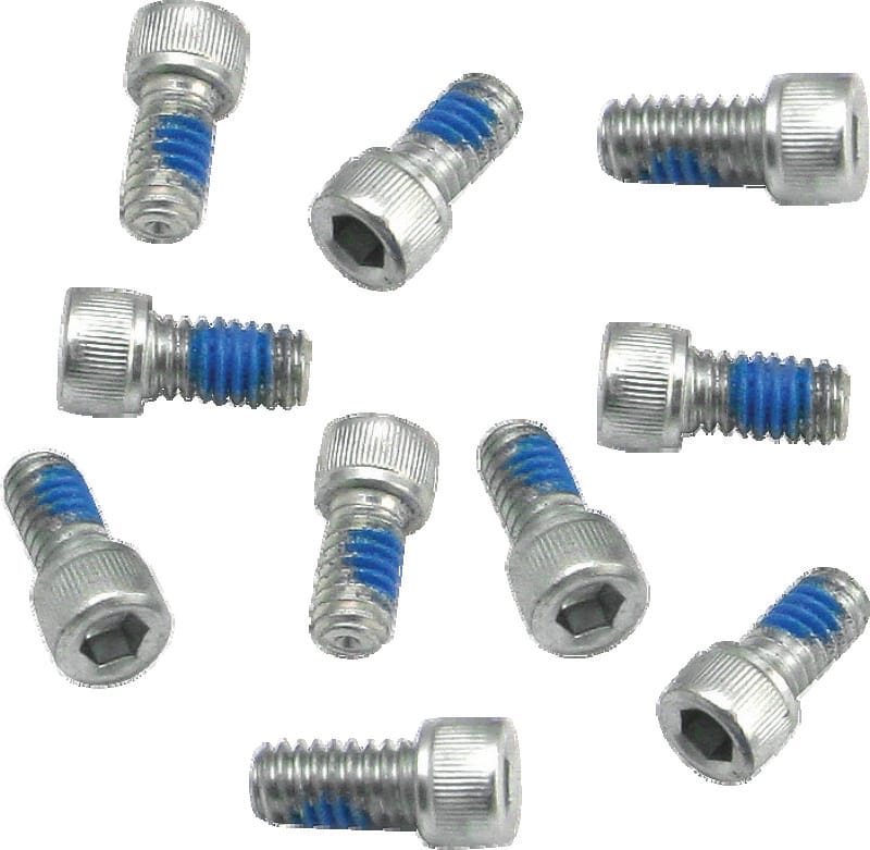 S&S Cycle — Backplate Screw, 1/4-20 x1/2", (10 pk.)