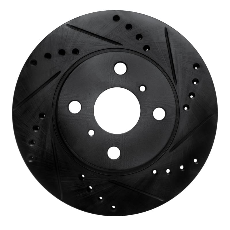 R1 Concepts — R1 01-03 Toyota Prius Front Right Drilled & Slotted Black Brake Rotor
R1 Brake Rotor Drill