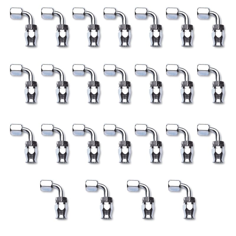 Russell — Russell Performance -6 AN Endura PowerFlex Power Steering 90 Degree Hose Ends(25 pcs.)
Hose Fitting