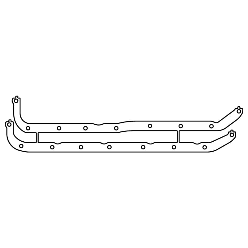 Cometic Gasket — Cometic Cosworth BD Series - FVA/FVC Lotus Twin Cam .060in AFM Oil Pan Rails Kit
Oil Pan Gasket Kit