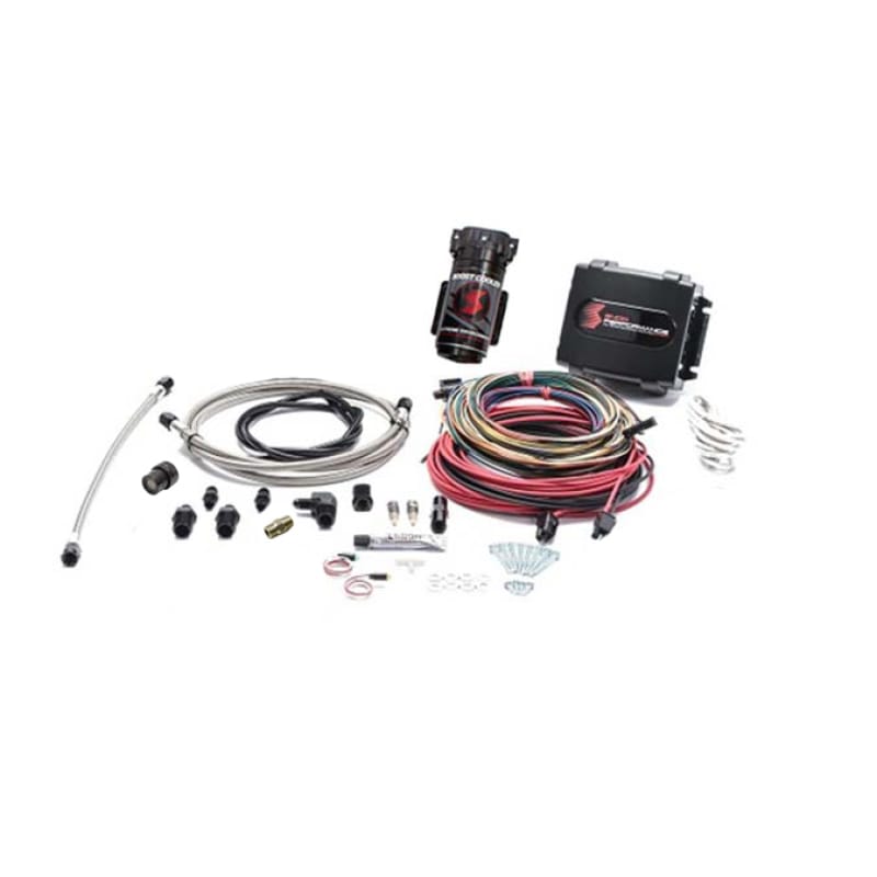 Snow Performance — Snow Performance Stg 4 Boost Cooler Platinum Water Inj. Kit (SS Braid Line/4AN Fitting) w/o Tank
Water/Meth Inject Kt