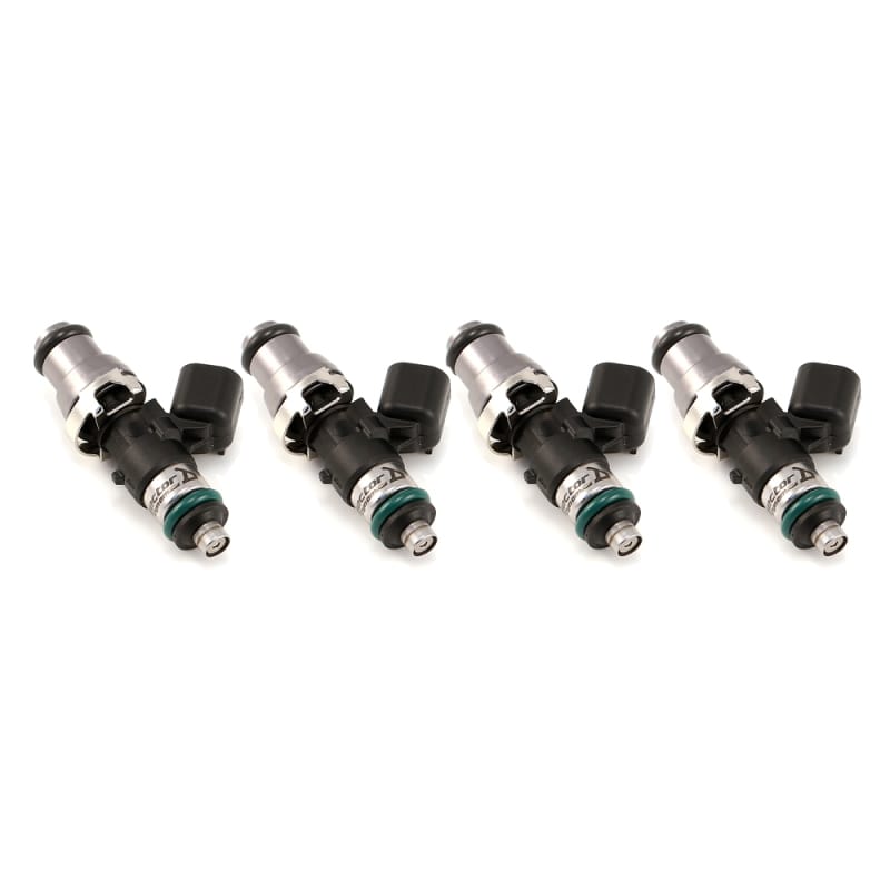 Injector Dynamics — Injector Dynamics 1340cc Injectors - 48mm Length - 14mm Grey Top - 14mm Lower O-Ring (Set of 4)