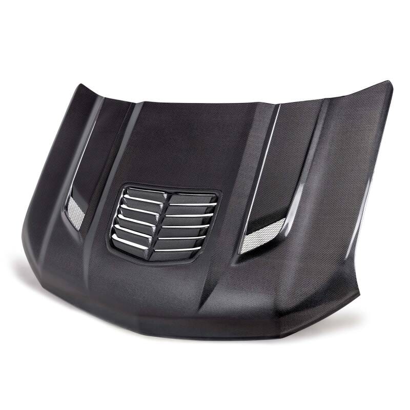 Anderson Composites — Anderson Composites 20-24 Chevy Silverado Type-T2 Carbon Fiber Hood