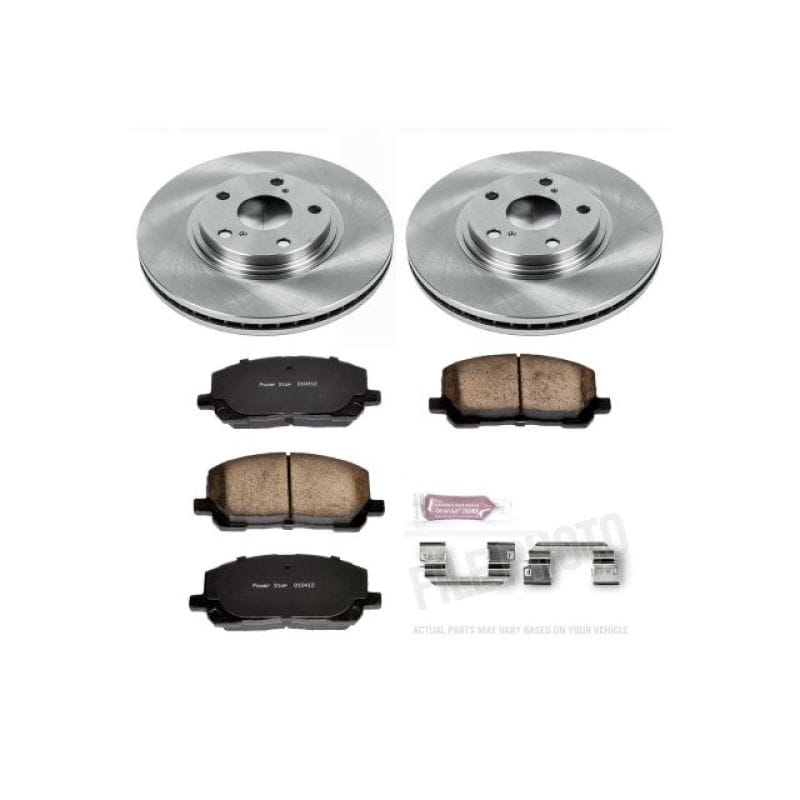 PowerStop — Power Stop 01-07 Toyota Highlander Front Autospecialty Brake Kit