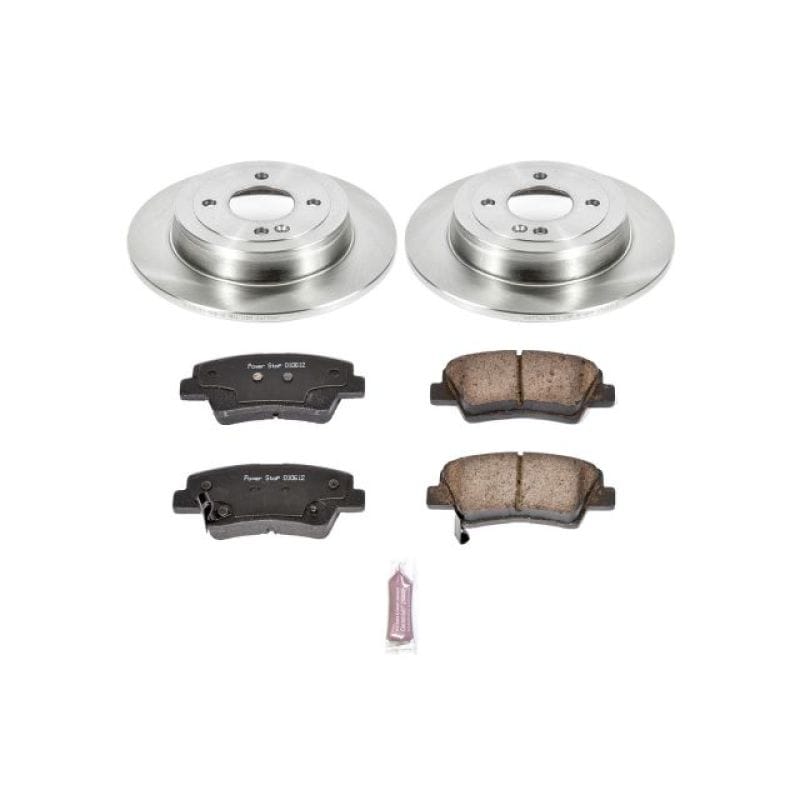 PowerStop — Power Stop 12-18 Hyundai Accent Rear Autospecialty Brake Kit