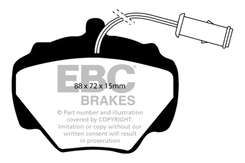 EBC — EBC 92-97 Land Rover Defender Greenstuff Rear Brake Pads
Disc Brake Pad