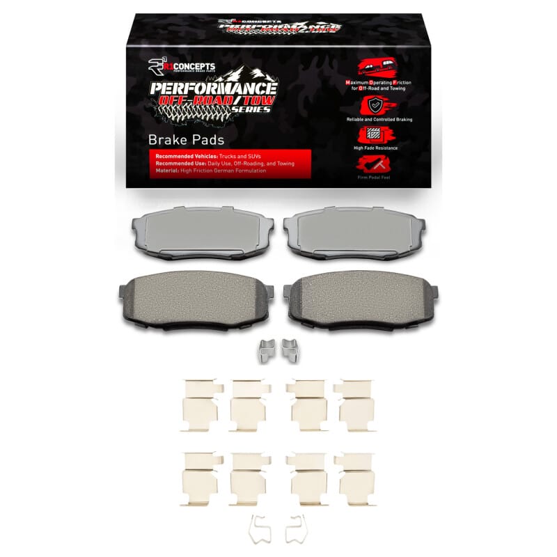 R1 Concepts — R1 2007-2022 Lexus LX570 Rear Performance Off-Road/Tow Brake Pads & Hardware Kit
R1 Performance Off-R