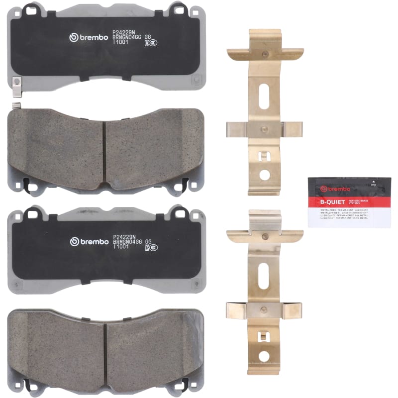 Brembo OE — Brembo 15-22 Ford Mustang Front NAO Brake Pad