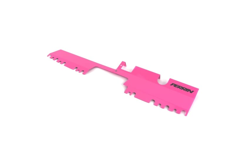 Perrin Performance — PERRIN 15-21 Subaru WRX/STI Radiator Shroud (With/Without OEM Intake Scoop) - Hyper Pink