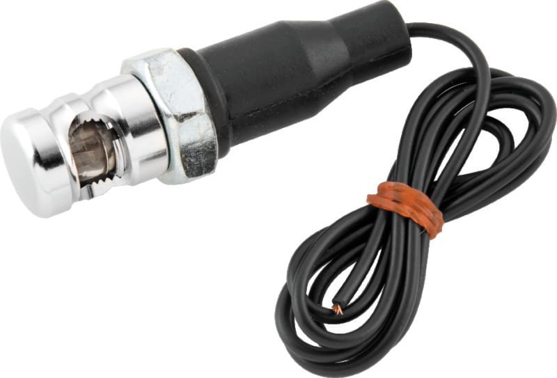 Bikers Choice — Bikers Choice Grooved License Plate Light 12V Universal