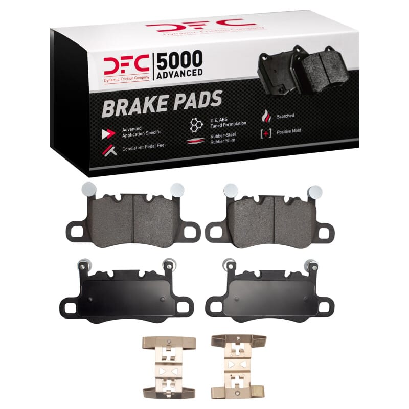 DFC — DFC 15-24 Bentley Flying Spur Rear 5000 Advanced Low Metallic Brake Pads and Hardware Kit
DFC Brake Pad Set
