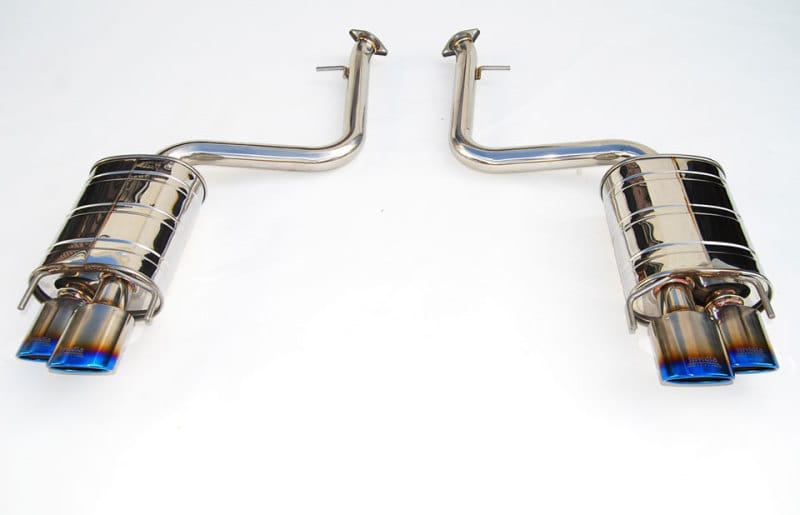 Invidia — Invidia 15+ Lexus RC350/200T Titanium Quad Rolled Tip Axel-Back Exhaust