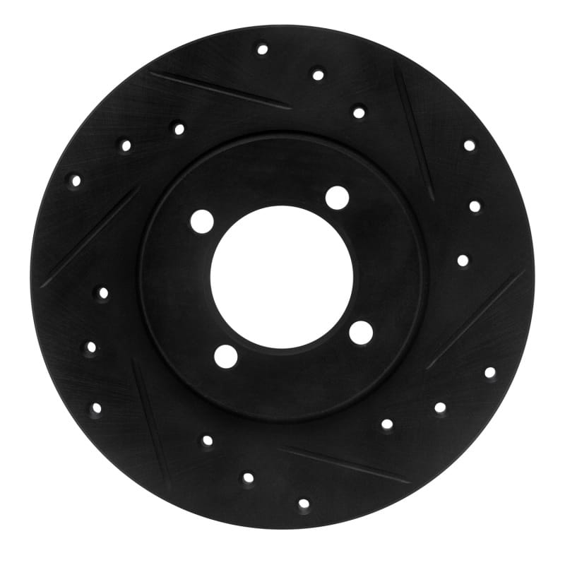R1 Concepts — R1 80-83 Toyota Corolla (US/Canada) Front Right Drilled & Slotted Black Brake Rotor
R1 Brake Rotor Drill