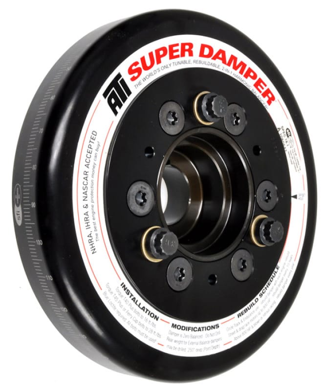 ATI — ATI Damper - 6.325in - Alum - Nissan - L16 18 20 - 3 Ring
