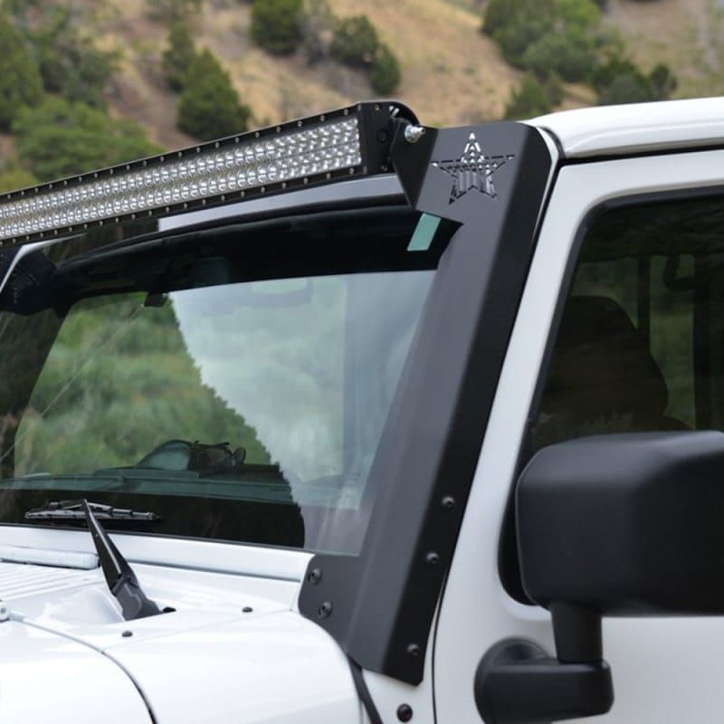 Rock Slide Engineering — Rock Slide 07-18 Jeep JK 2-4 Door JK 50In Led In Pillar Light Brackets
A Pillar Light Brkt