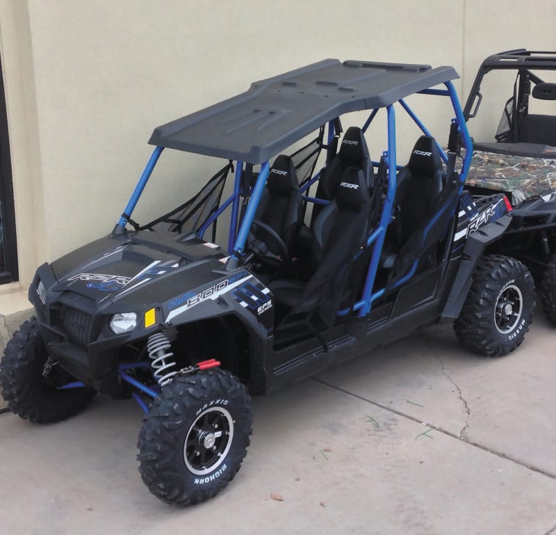 QuadBoss — QuadBoss 09-14 Polaris Ranger Crew 800 Roof