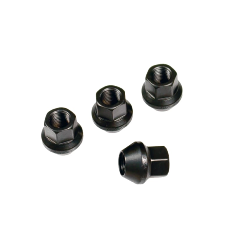Rays — Rays 17 Hex Racing Nut L25 Short Type 12x1.25 - Black (4 Pieces)