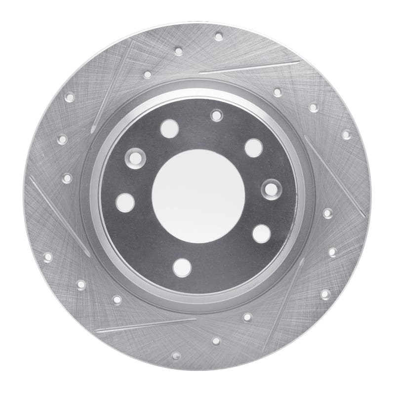 R1 Concepts — R1 98-15 Ford Fusion Rear Left Drilled & Slotted Silver Brake Rotor
R1 Brake Rotor Drill