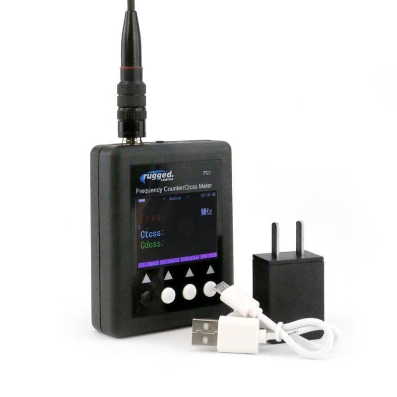 Rugged Radios — Rugged Radios Frequency Counter for Analog 2 Way Radios