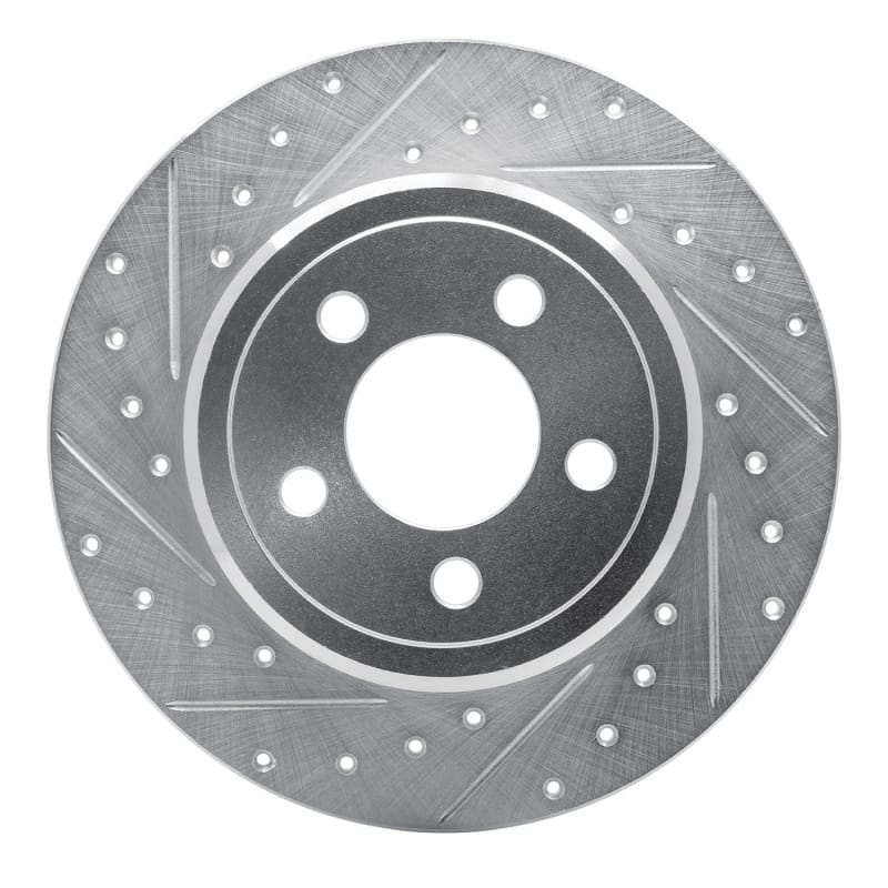 R1 Concepts — R1 05-23 Chrysler 300 Rear Left Drilled & Slotted Silver Brake Rotor
R1 Brake Rotor Drill