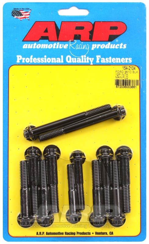 ARP — ARP Ford 351C 12pt Intake Manifold Bolt Kit