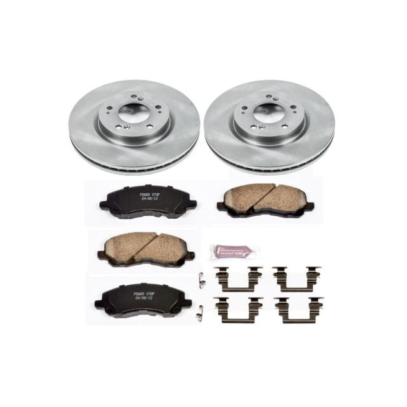 PowerStop — Power Stop 06-12 Mitsubishi Eclipse Front Autospecialty Brake Kit