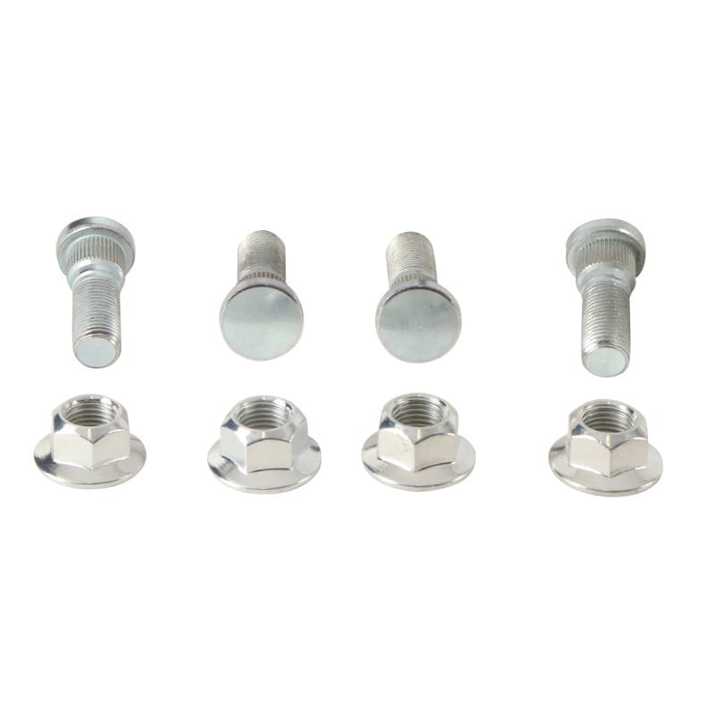 QuadBoss — QuadBoss 16-18 Kawasaki KAF1000 Mule Pro-DX Front Wheel Stud & Nut Kit