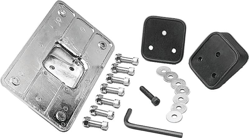 Kuryakyn — Universal Laydown License Holder Chrome