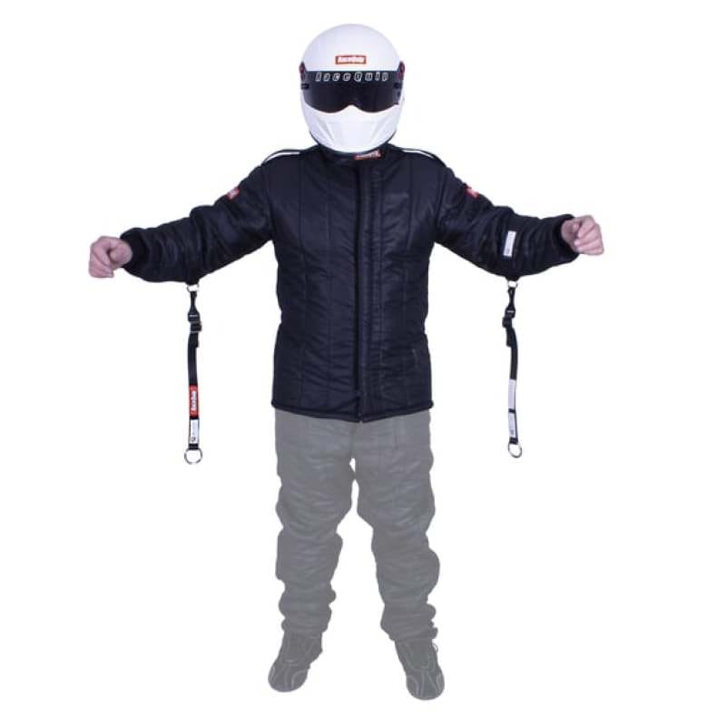Racequip — RaceQuip SFI-15 Jacket Black Extra Large