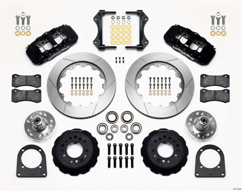 Wilwood — Wilwood AERO6 Front Hub Kit 14.00in TCI-IFS 71-78 (Pinto Based)
BRAKE KIT
