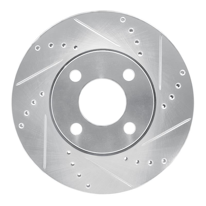 R1 Concepts — R1 90-98 Audi 90 Front Right Drilled & Slotted Silver Brake Rotor
R1 Brake Rotor Drill