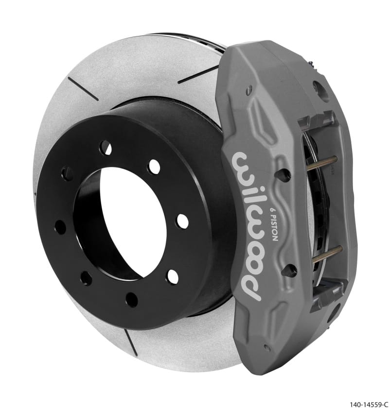 Wilwood — Wilwood TX6R Rear Kit 15.50in Gray Hard Anodize w/ Lines 13-17 Ford F250/F350 4WD
BRAKE KIT