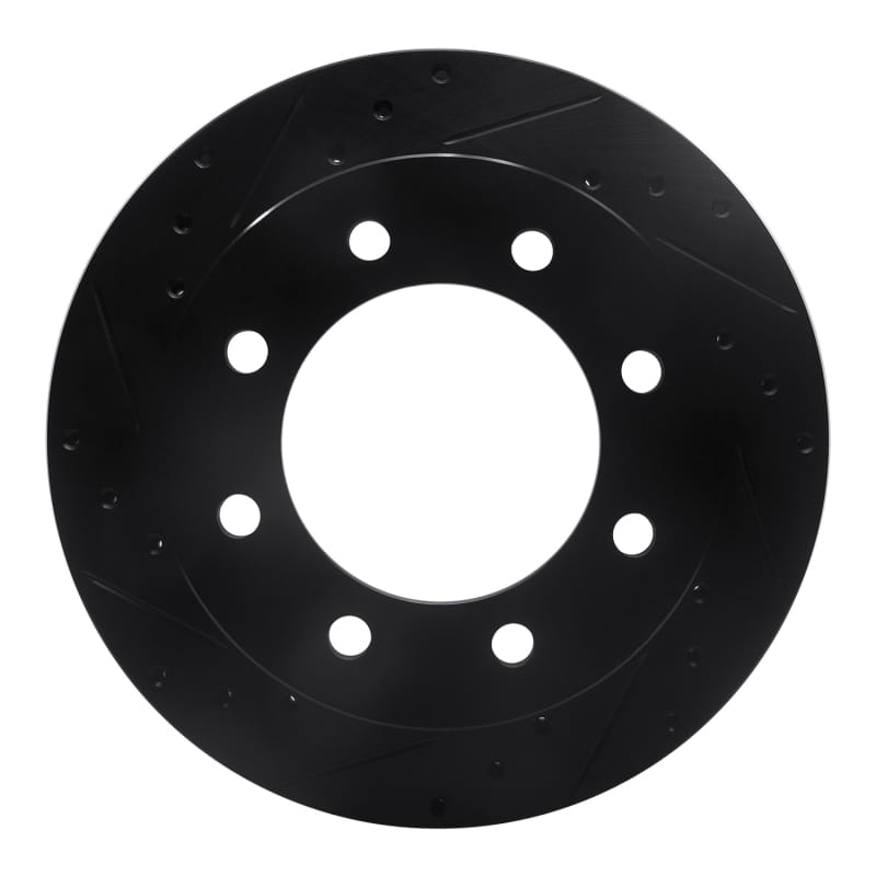 R1 Concepts — R1 99-20 Chevrolet Silverado 2500 Rear Left Drilled & Slotted Black Brake Rotor
R1 Brake Rotor Drill