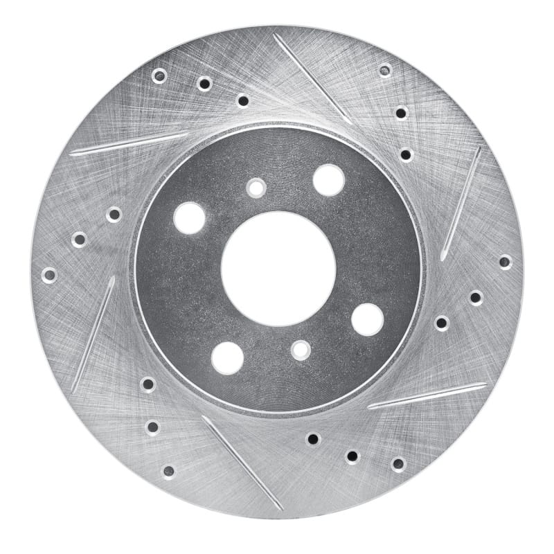 R1 Concepts — R1 93-02 Chevrolet Prizm Front Right Drilled & Slotted Silver Brake Rotor
R1 Brake Rotor Drill